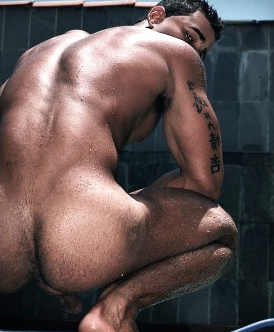 Muscle latino naked men ass photo pic
