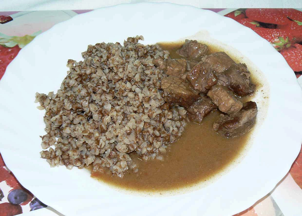 Как приготовить мясо с гречкой пошаговый рецепт Как приготовить мясо с гречкой пошаговый рецепт