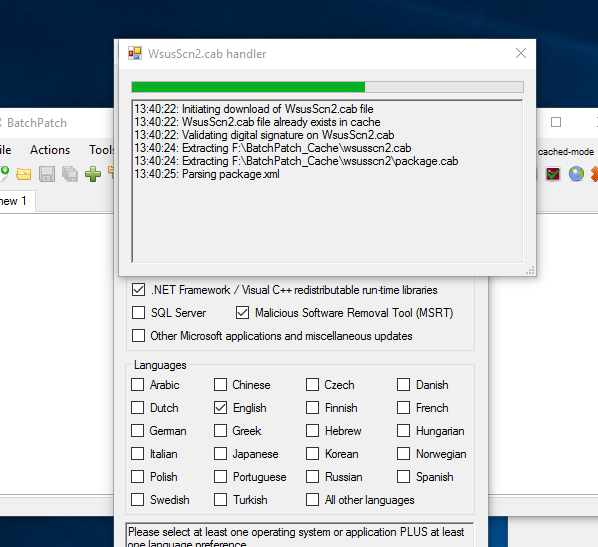 Windows Vista Update Hangs at Checking For