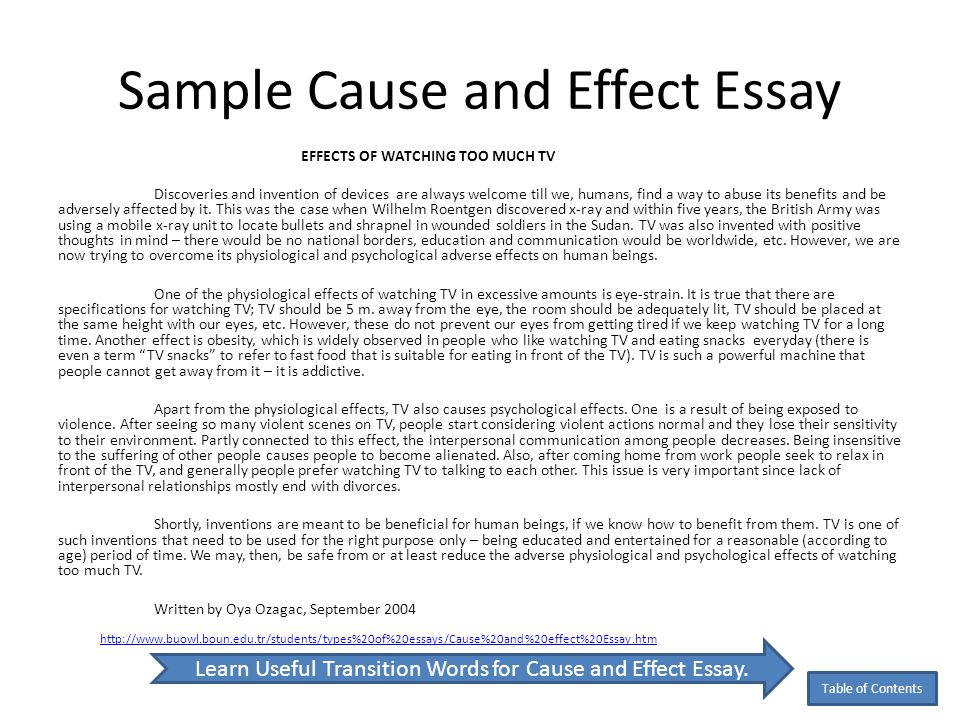 cause and effect essay obesity outline