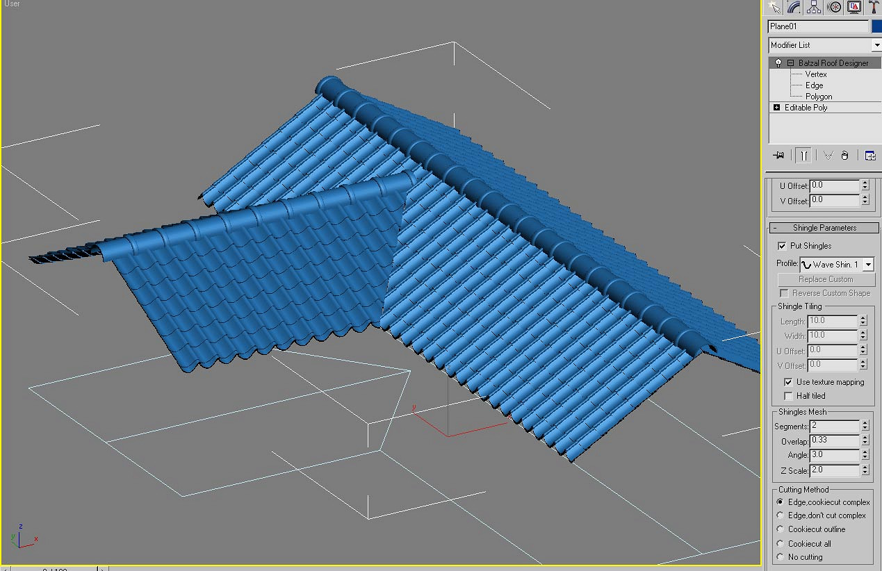 Batzal Roof Designer For 3ds Max 2014