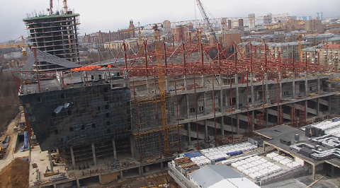 Строительство стадиона ЦСКА