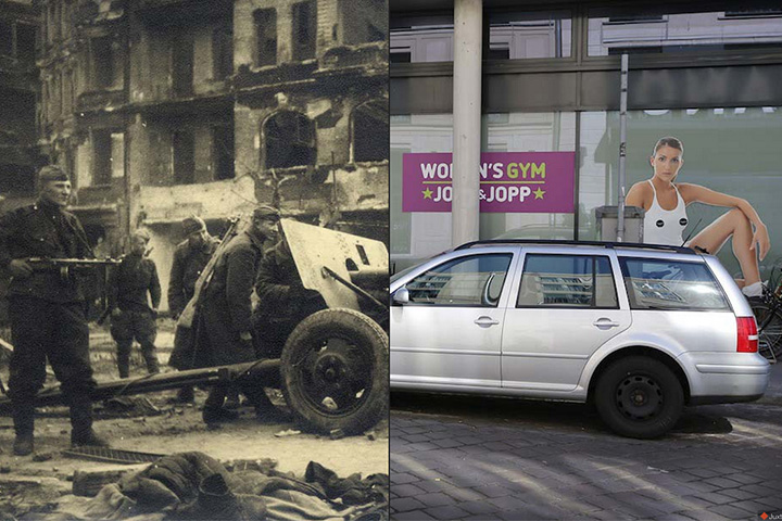 Берлин в 1945-м и в 2015-м