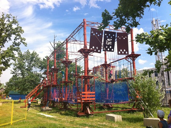 Веревочный парк Fun Parks – афиша