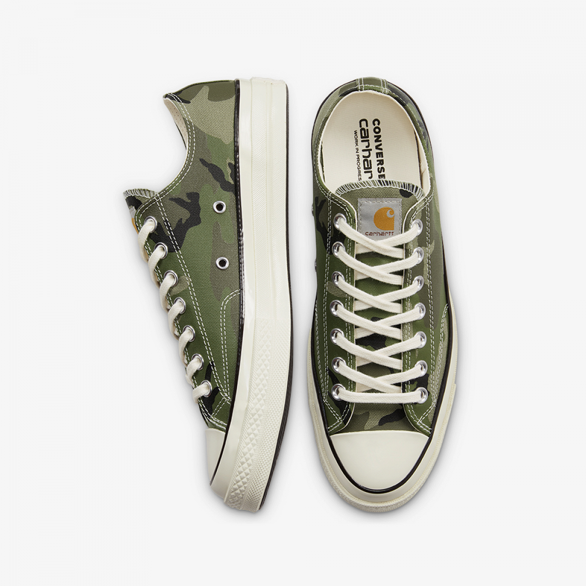 Посмотрите на коллаборационные кеды Carhartt WIP и Converse - Афиша Daily