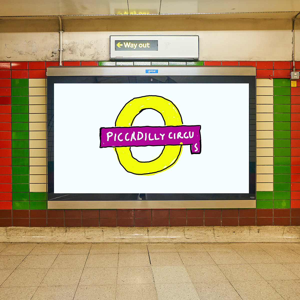 Художник Дэвид Хокни украсит метро Лондона детскими каракулями. Но есть варианты и получше