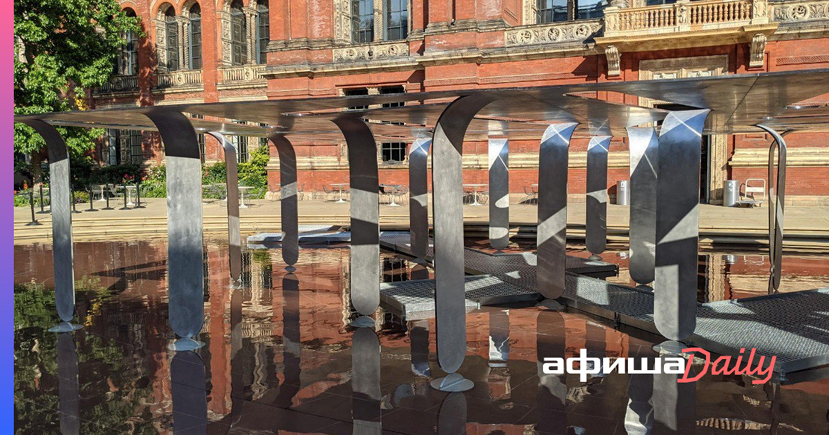 Металлический лес и экологичное будущее: арт-объект из самого ...