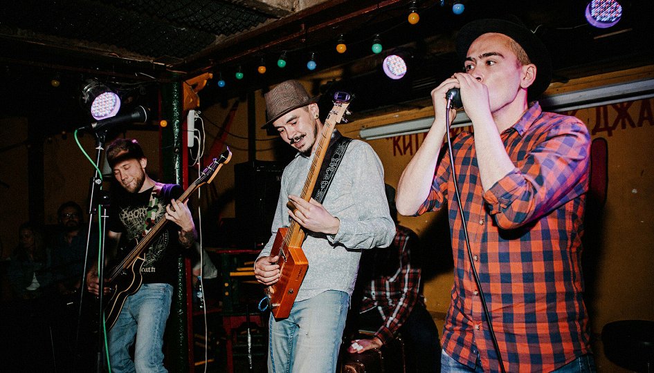 Концерты: «Vintage Blues Party»: Mojo Shuffle Концерты: «Vintage Blues Party»: Mojo Shuffle