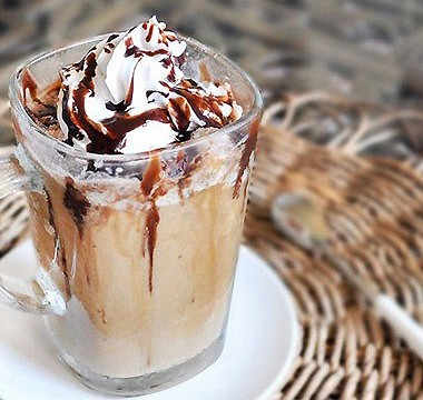 Рецепт Холодный кофейный напиток фраппучино (Frappuccino)