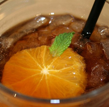 Рецепт Черный чай с апельсином
