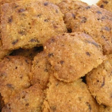 Рецепт Кофейное печенье с грецкими орехами