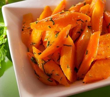 Рецепт Карамелизованная морковь в кленовом сиропе
