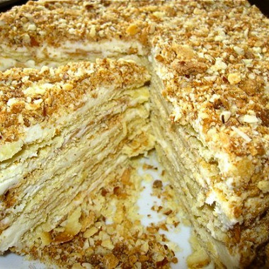 Рецепт Традиционный торт «Наполеон»