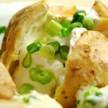 Рецепт Запеченый картофель с ароматом чеснока