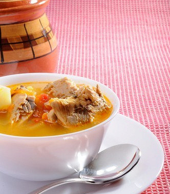 Рецепт Суп морковный с макрелью