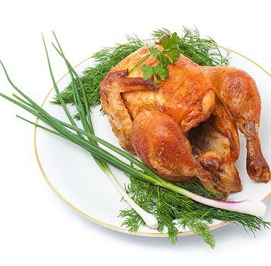 Рецепт Курица, запеченная в сметане