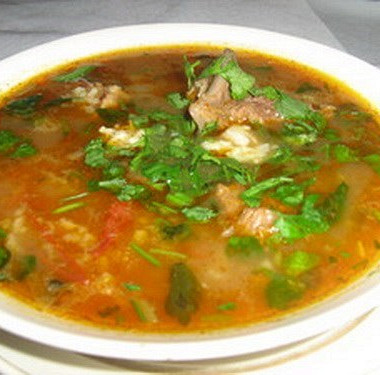 Рецепт Суп из баранины с тархуном по‑армянски