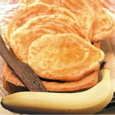 Рецепт Банановые оладьи с овсянкой