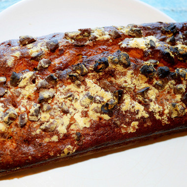 Рецепт Банановый хлеб с шоколадом и грецкими орехами