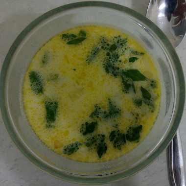 Рецепт Сырный суп с зеленью