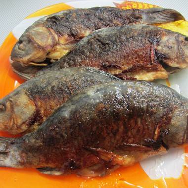 Рецепт Рыба, жареная в муке