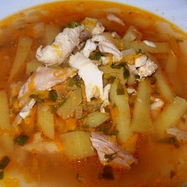 Рецепт Суп с рыбой и томатами