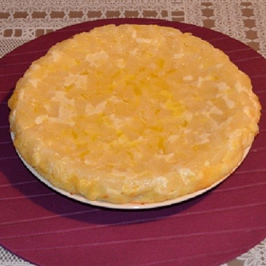 Рецепт Творожный пирог «Антво» с ананасами