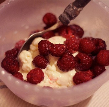 Рецепт Ванильное мороженое с фруктозой