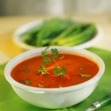 Рецепт Томатный суп с рисом