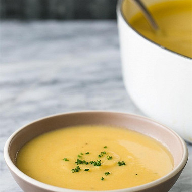 Рецепт Сырный суп с цветной капустой