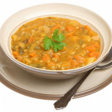 Рецепт Овощной суп с орегано