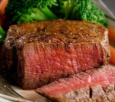 Рецепт Стейк из говядины с овощами