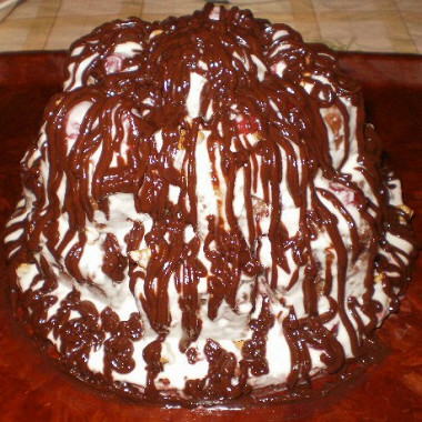 Рецепт Шоколадно-вишневый торт «Панчо»