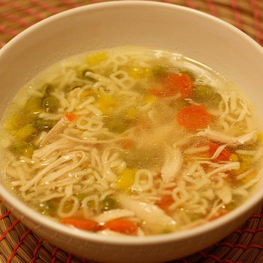 Рецепт Куриный суп с овощами