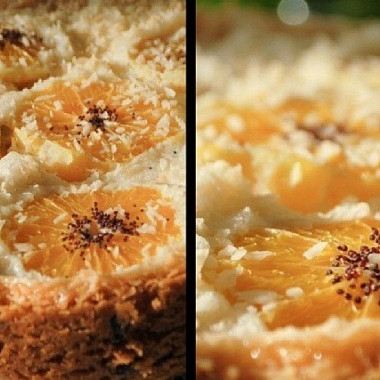 Рецепт Песочный пирог с апельсином в безе и шоколадом