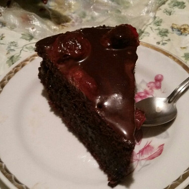 Рецепт Шоколадный торт с глазурью