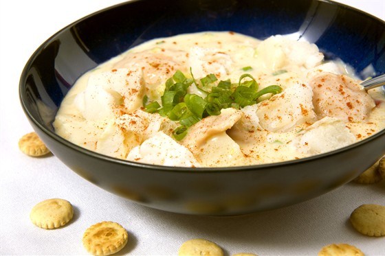 Рыба с шафраном и сливочным соусом
