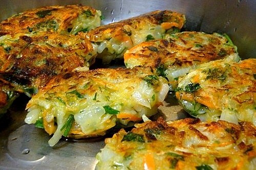 Котлеты луковые постные