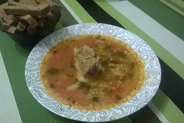 Харчо на телячем бульоне