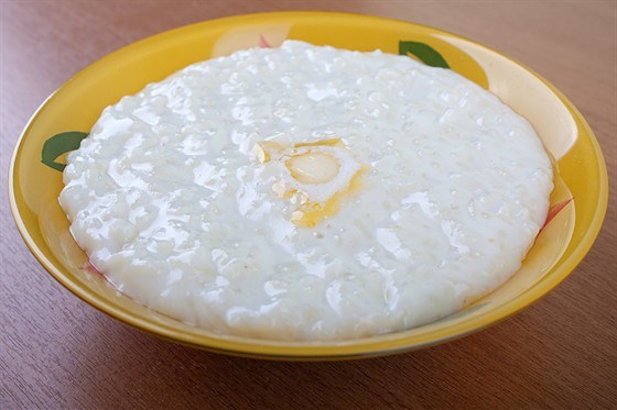 Рисовая каша с маслом