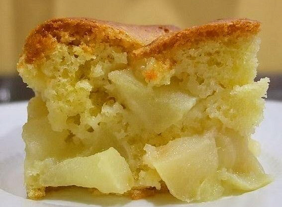 Низкокалорийная шарлотка