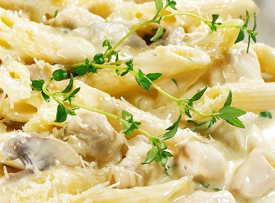 Салат из индейки с рокфором
