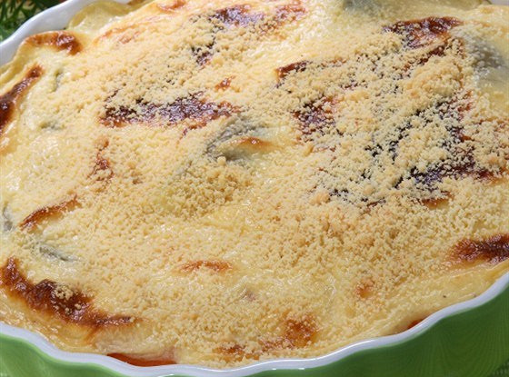 Запеканка из сухарей с морковью