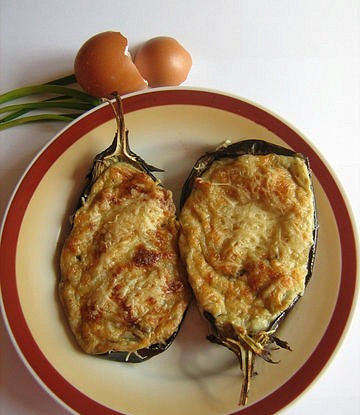 Суфле из баклажанов