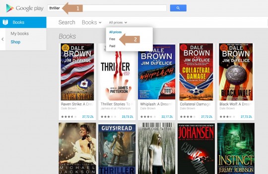 Find and Download Public Domain Books From Google
